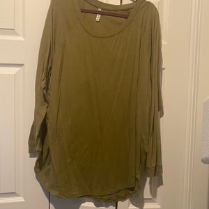 Olive Green Longsleeve TShirt